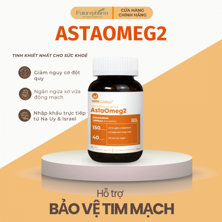 ASTAOMEG2® - Bảo vệ sức khỏe tim mạch