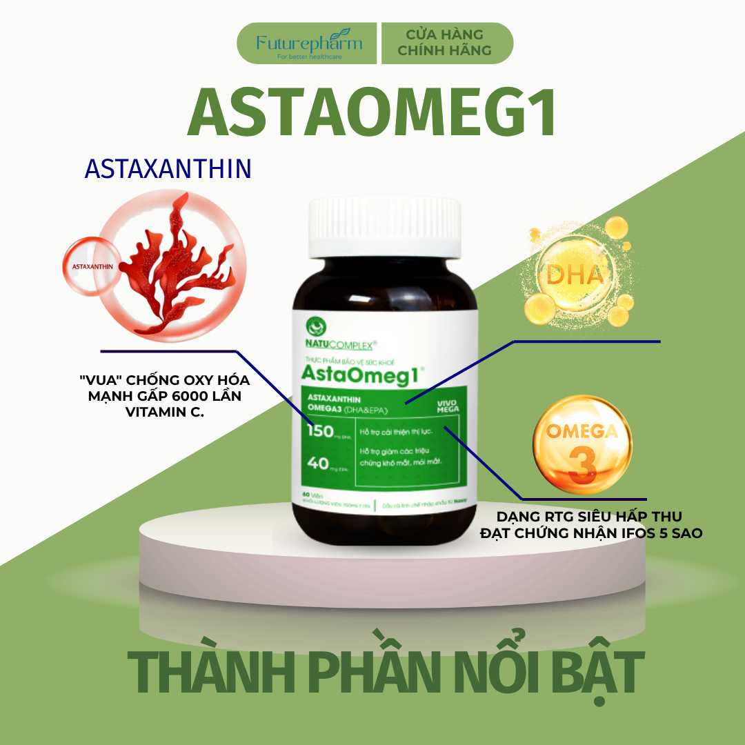 ASTAOMEG1® - Hỗ trợ bảo vệ mắt tăng cường thị lực - Image 3