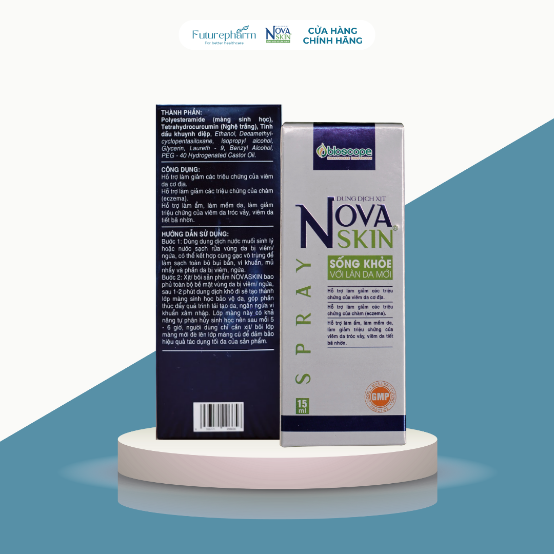 Dung dịch xịt NOVASKIN - Hỗ trợ điều trị viêm da cơ địa - Image 4