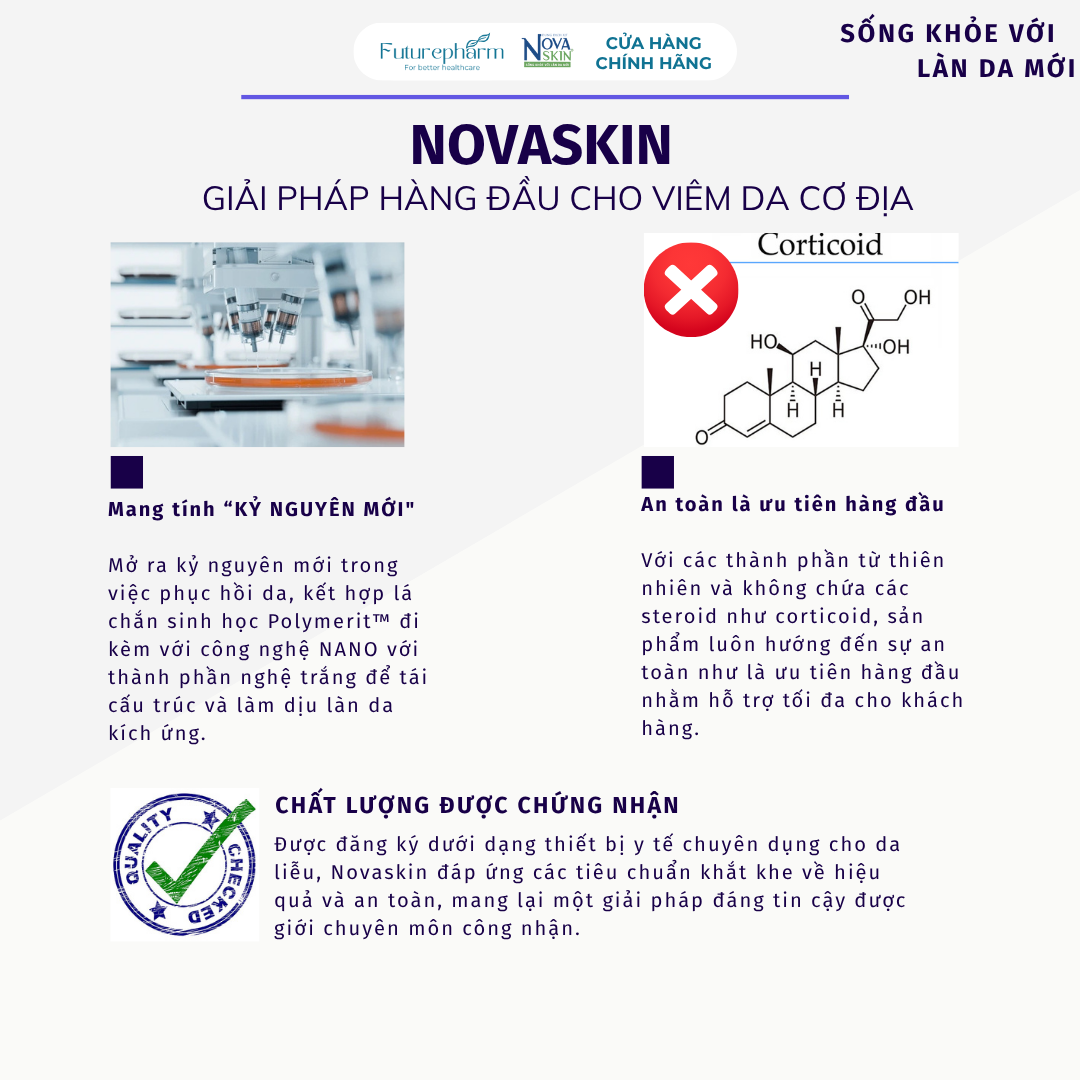 Dung dịch xịt NOVASKIN - Hỗ trợ điều trị viêm da cơ địa - Image 5