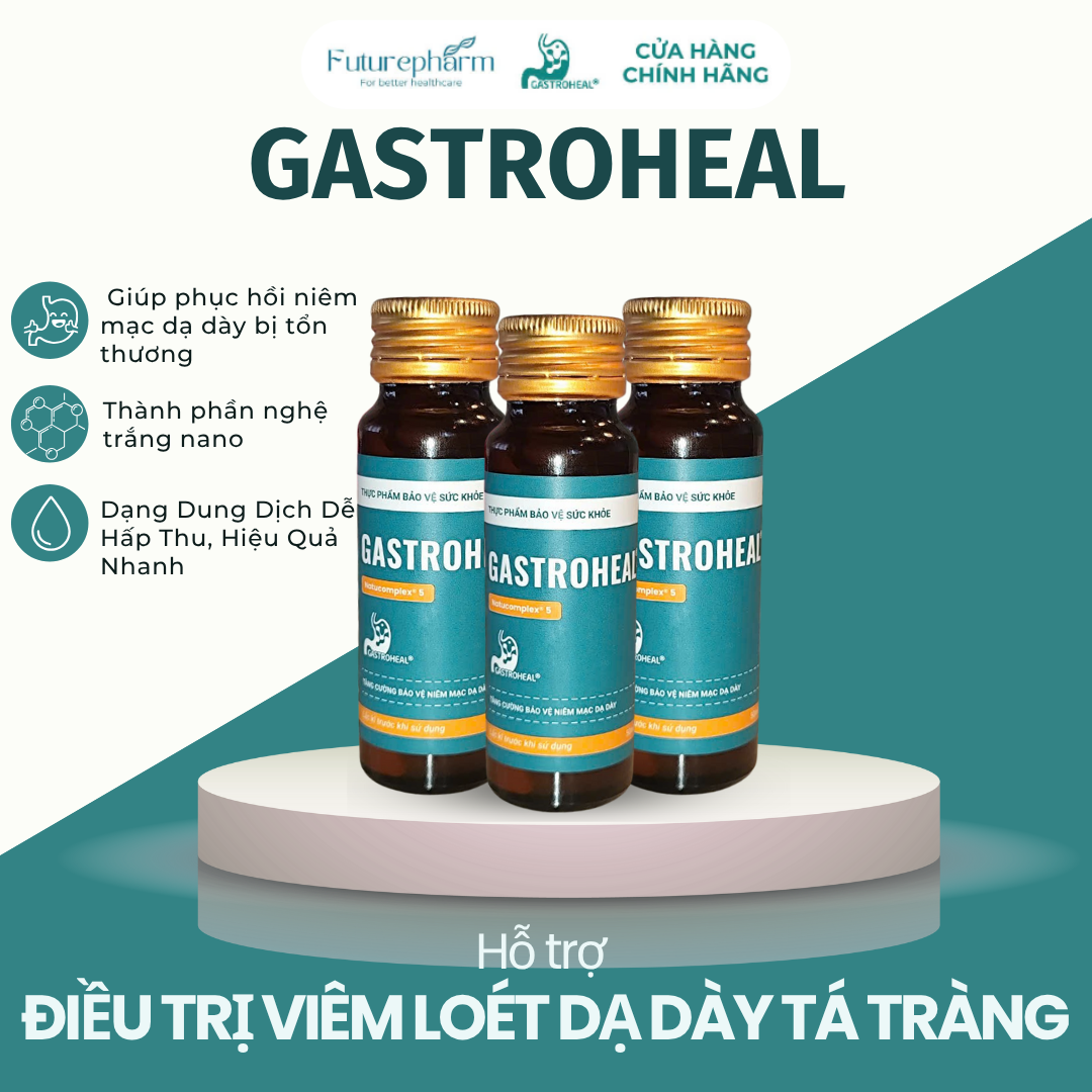 GASTROHEAL - Hỗ trợ điều trị viêm loét dạ dày tá tràng
